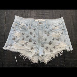Abercrombie and Fitch women’s size 4 jean shorts
